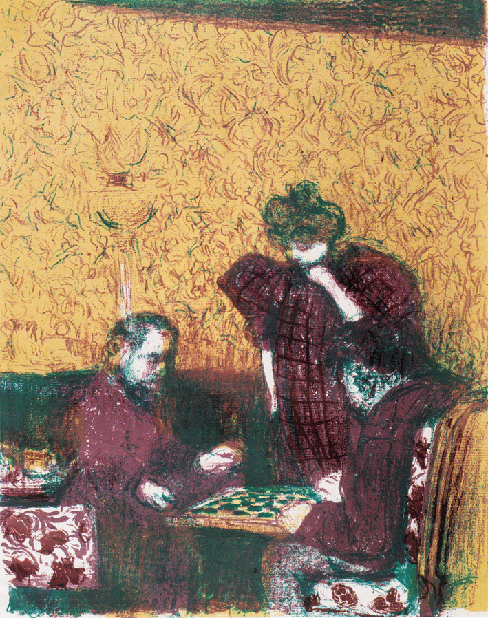  Edouard Vuillard —— Die_Damepartie_-_1899.jpeg